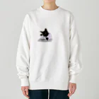 Parallel_merchの博士になった黒猫BIBI Heavyweight Crew Neck Sweatshirt