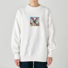 Shazzanのお座りルーク Heavyweight Crew Neck Sweatshirt