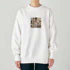 タマちゃんのいろいろな犬達1 Heavyweight Crew Neck Sweatshirt