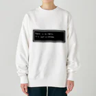 NEW.Retoroの『There is no reply. It's just a corpse.』白ロゴ Heavyweight Crew Neck Sweatshirt