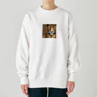 tabinchuchefのドット絵の虎 Heavyweight Crew Neck Sweatshirt