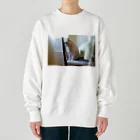 ねこかわたすかるのねこかわたすかる9 Heavyweight Crew Neck Sweatshirt