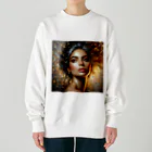 癒しのひろばの輝き Heavyweight Crew Neck Sweatshirt