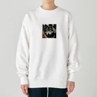 狼ショップの孤高の影狼 Heavyweight Crew Neck Sweatshirt