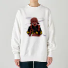 混ジェ2号店のヤニカス蔑みメイド(男子) Heavyweight Crew Neck Sweatshirt