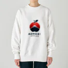 KUMACHOPのあおもりりんごと岩木山 Heavyweight Crew Neck Sweatshirt