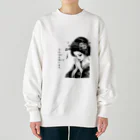 heianbijo.のheianbijo嗅ぐ Heavyweight Crew Neck Sweatshirt