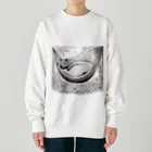 hanamama405387のカピバラのお昼寝 Heavyweight Crew Neck Sweatshirt