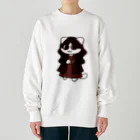 Animaru639のモニャリザ Heavyweight Crew Neck Sweatshirt