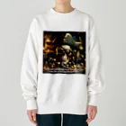 NikuQAIのShadowed Treasures: The Pirate's Legacy Heavyweight Crew Neck Sweatshirt