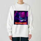 THE NOBLE LIGHTのCats of the Future Heavyweight Crew Neck Sweatshirt