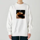 小物屋の夜更かし珈琲 Heavyweight Crew Neck Sweatshirt