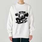 BlueOcean987のNO PAIN NO GAIN ゴリラベンチプレス Heavyweight Crew Neck Sweatshirt