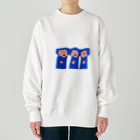 jonumeのとぐろ三兄弟 Heavyweight Crew Neck Sweatshirt