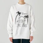 きら星のバカンス Heavyweight Crew Neck Sweatshirt