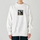 comati12の幼い黒龍 Heavyweight Crew Neck Sweatshirt