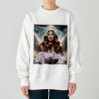 EOEの投げキスする天使 Heavyweight Crew Neck Sweatshirt