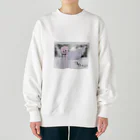 サバのかわいいやつ Heavyweight Crew Neck Sweatshirt