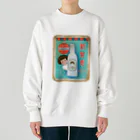 satoharuのよゐこ印天然炭酸水　ホーロー看板風 Heavyweight Crew Neck Sweatshirt