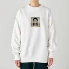 なお（ｻﾗﾘｰﾏﾝ）＠AI使って情報発信中のカンペ確認中＠サラリーマン Heavyweight Crew Neck Sweatshirt