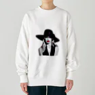 花馬〜Hanauma〜のかっこいい女性にTシャツ Heavyweight Crew Neck Sweatshirt