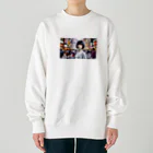 電気柴はAndroidの夢を見るか？のcybernetic transformation Heavyweight Crew Neck Sweatshirt