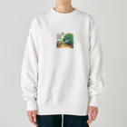 J-Peacockのイメージディスクリプション Heavyweight Crew Neck Sweatshirt