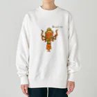 Siderunの館 B2の画伯チックな阿修羅像 Heavyweight Crew Neck Sweatshirt