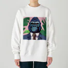 jiyurakuのサラリーマン・ゴリラ Heavyweight Crew Neck Sweatshirt