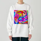 moon_takuanの小宇宙Aへ「To microcosm A」 Heavyweight Crew Neck Sweatshirt