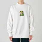 kawaiidoubututatiのカエル×めがね Heavyweight Crew Neck Sweatshirt