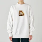 katohkouchiのサニーバスケット・ドリーム Heavyweight Crew Neck Sweatshirt