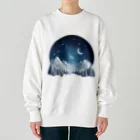 JUPITERの幻想的な冬の夜 Heavyweight Crew Neck Sweatshirt