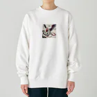 bigbamboofamilyの天狗　その九 Heavyweight Crew Neck Sweatshirt