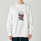 -LinkFlu-の世界 Heavyweight Crew Neck Sweatshirt