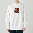 gratefulの炎 Heavyweight Crew Neck Sweatshirt