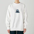 TOSHIRO-Tのファンタジー猫シリーズ・勇者 Heavyweight Crew Neck Sweatshirt