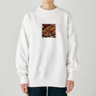 happiness_shopの大阪発祥のご当地グルメ、「大阪たこやき」 Heavyweight Crew Neck Sweatshirt