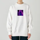 jujumarucatのROCKYCAT　ヴォーカル Heavyweight Crew Neck Sweatshirt