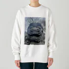 ホリリン@カリスマエディターの狛犬① Heavyweight Crew Neck Sweatshirt