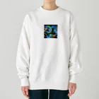 katohkouchiの魔法の探索：好奇心の旅 Heavyweight Crew Neck Sweatshirt