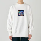 katohkouchiの夢幻の森の小さな冒険者たち Heavyweight Crew Neck Sweatshirt