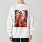 AQUAMETAVERSEの素敵なドレスでパーティ　sanae 2074 Heavyweight Crew Neck Sweatshirt