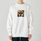 akihotyan.&のWho are you?キリン Heavyweight Crew Neck Sweatshirt