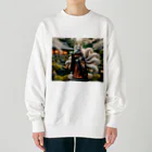 ZenCritters Sanctuaryの妖狐様 Heavyweight Crew Neck Sweatshirt