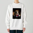 117hibikiの柴犬COOUo･ｪ･oU Heavyweight Crew Neck Sweatshirt