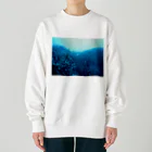 umin0nakaの青い珊瑚礁 Heavyweight Crew Neck Sweatshirt