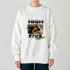 walkiesのハイタッチ！ドーベルマン Heavyweight Crew Neck Sweatshirt