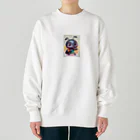 Tの店の小さなアリが元気にあいさつ Heavyweight Crew Neck Sweatshirt