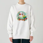 ぷっくりショップのオカメインコちゃん Heavyweight Crew Neck Sweatshirt